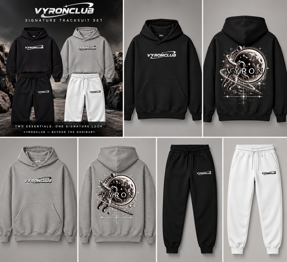 VYRONCLUB | Signature Tracksuit Set